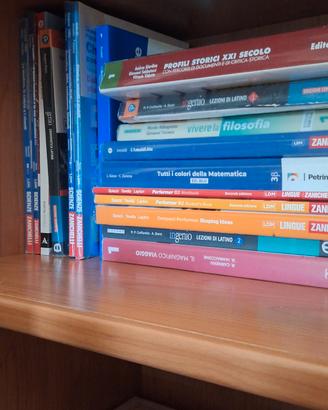 libri scuole medie/liceo scientifico 