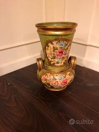 Vaso maxi decorato a mano