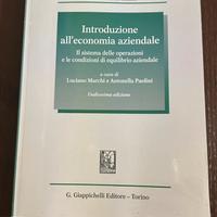 Libro introduzione all’economia aziendale