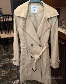 Trench/cappotto leggero beige firmato Terranova