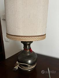 Lampada  peltro