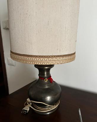 Lampada  peltro