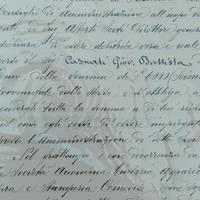 lettera originale 1905  Tintoria Stamperia  di Com