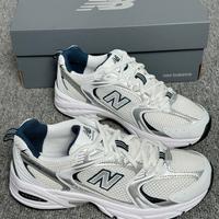 New Balance 530 White Silver Navy