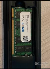 Scheda ram ddr2 so-dim 4gb 800mhz offrek