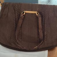 borsa vintage di serpente anni 50