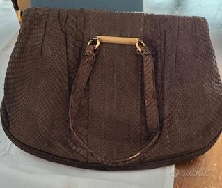borsa vintage di serpente anni 50