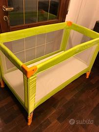 Lettino traveleasy Giordani verde