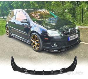 SPOILER LIP VOLKSWAGEN VW GOLF 5 GTI 03-08 NERO LU