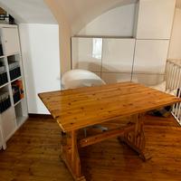 Tavolo in legno stile tirolese spessore 3 cm