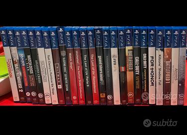 vari giochi ps4