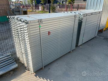 Pedane per ponteggio destre / sinistre NUOVO