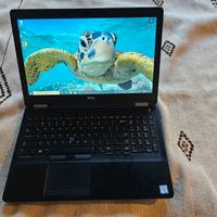 Dell Latitude E5570 con nuova batteria, SSD e past