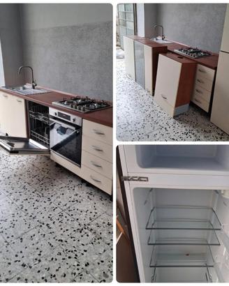 cucina completa di elettrodomestici nuovi 