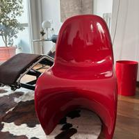 4 SEDIE MOD PANTON VINTAGE DESIGN ANNI 70