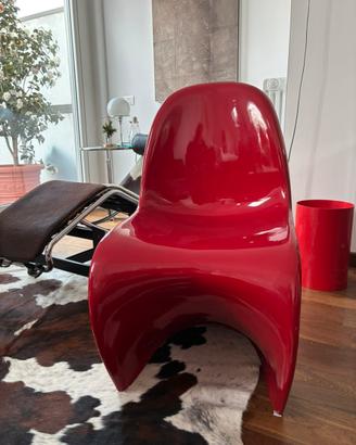 4 SEDIE MOD PANTON VINTAGE DESIGN ANNI 70