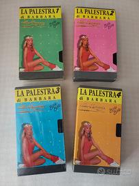 Barbara Bouchet 4 VHS La palestra di Barbara 1990