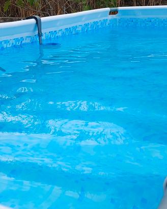 piscina fuori terra+pompa filtro a sabbia "Nuova"