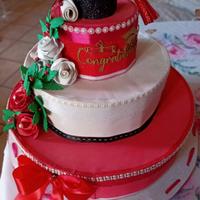 torta laurea fatta a mano in gomma eva