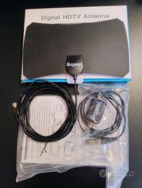 Antenna TV DVBT da interno amplificata