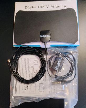 Antenna TV DVBT da interno amplificata