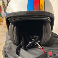 Casco moto jet Premier vintage