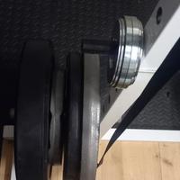 Rack manubri bilancieri dischi 50mm olimpionico