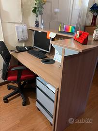 scrivania reception  ufficio