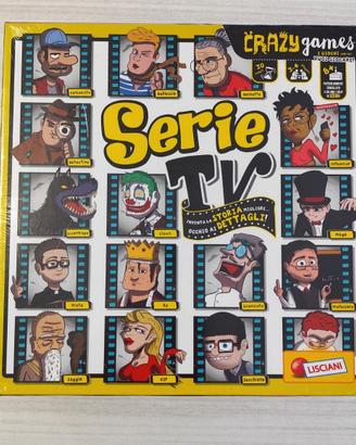 Gioco da tavolo.  SERIE TV.  Crazy game, Lisciani.