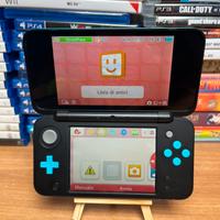 New Nintendo 2DS XL  - Nero Turchese + Custodia ‼️