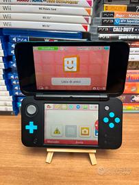 New Nintendo 2DS XL  - Nero Turchese + Custodia ‼️