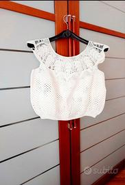 Maglia Uncinetto 100% Cotone
