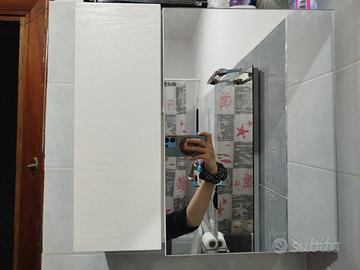 specchio contenitore per bagno 