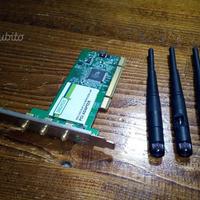 Scheda PCI WiFi Digitus 300Mbps IEEE802.11n