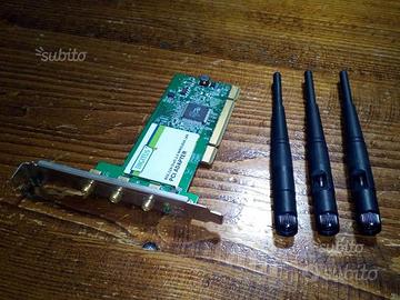 Scheda PCI WiFi Digitus 300Mbps IEEE802.11n