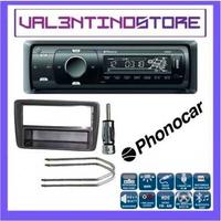 KIT AUTORADIO BLUETOOTH E MASCHERINA FIAT PANDA