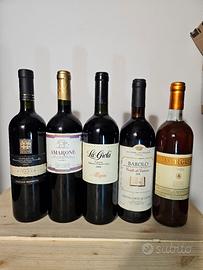 vino misto Italiano Amarone , Barolo , Chianti 