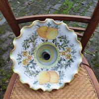 lampadario in ceramica di Caltagirone