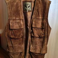 Gilet Vintage Vera Pelle Scamosciata - Outfit Garm