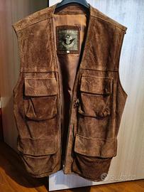 Gilet Vintage Vera Pelle Scamosciata - Outfit Garm