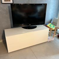 Mobile tv poliform bianco