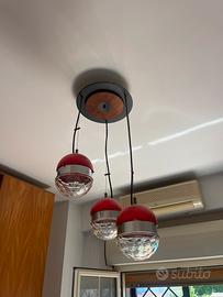 Lampadario vintage space age