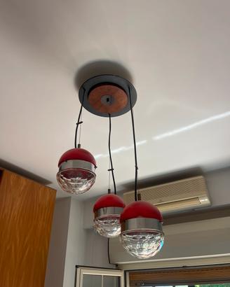 Lampadario vintage space age