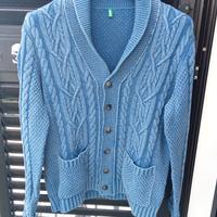 Cardigan Maglione Benetton Uomo Taglia XL Nuovo