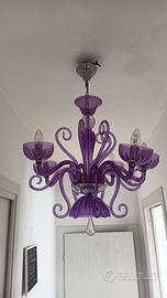 lampadario in metacrilato