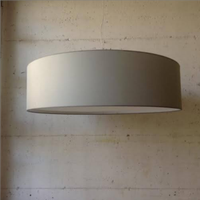 Sospensione lampadario cilindrico cm 120 tessuto