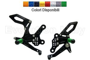 Pedane Arretrate Racing per KAWASAKI