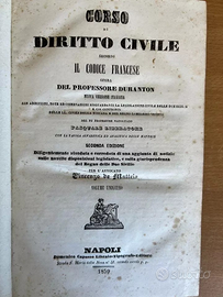 1850 Corso di diritto Civile Duranton Liberatore