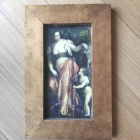 Quadro con cornice fatta a mano