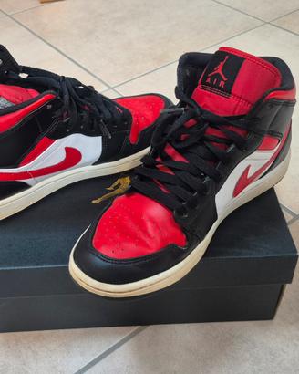 scarpa jordan 1 mid n.42